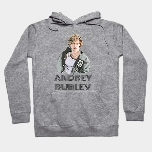 Andrey Rublev Hoodie by BorodinaAlen